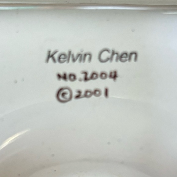 ENAMELED God Bless America USA Flag Kelvin Chen Enamel Painted
Eyeglass Holder - Picture 5 of 5